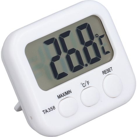 Thermomètre d'eau numérique écran LCD pour aquarium et bac à poissons TA358A -4070°C (1/5)