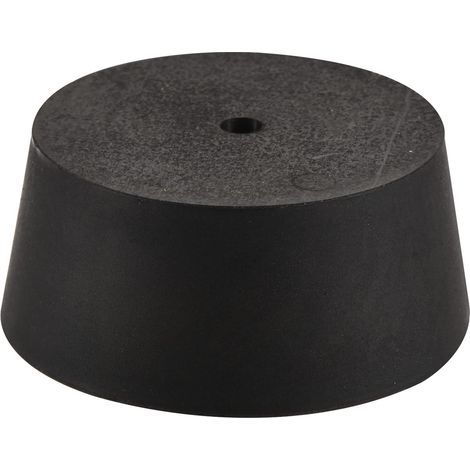 Caoutchouc Conique Bouchon 48mm à 56mm avec Trou Noir pour Bouchons, Liège, Bouchon d'égout, Bouchon tuyau d'eau, Bouchons pour instruments expérimentaux (1/5)