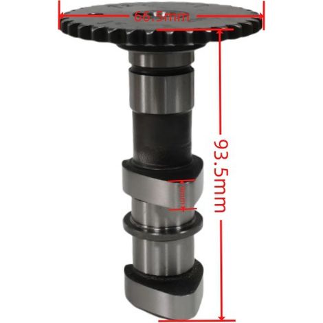 Intake camshaft for motorcycle engine, compatible with Suzuki LTZ400 LTZ400Z 12710-07G00