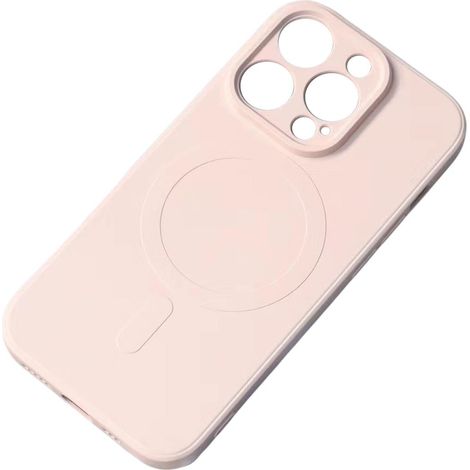 Custodia in silicone con MagSafe per iPhone 15 Pro Custodia in silicone crema (1/5)