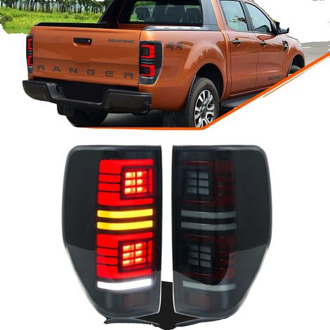 Conjunto de luz trasera, compatible con Ranger T7 PX MK1 MK2 2012-2021, 35 W de potencia, 12 V de voltaje, 3400 lúmenes, función de intermitente secuencial. (1/5)