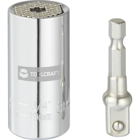 TOOLCRAFT Steckschlüssel-Bit-Einsatz 1/4" (6.3 mm), 3/4" TO-7273935 (1/4)