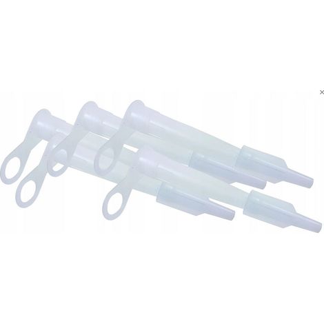 Aplicador para cartuchos 5 PCS PL transparente - SIL APL TR