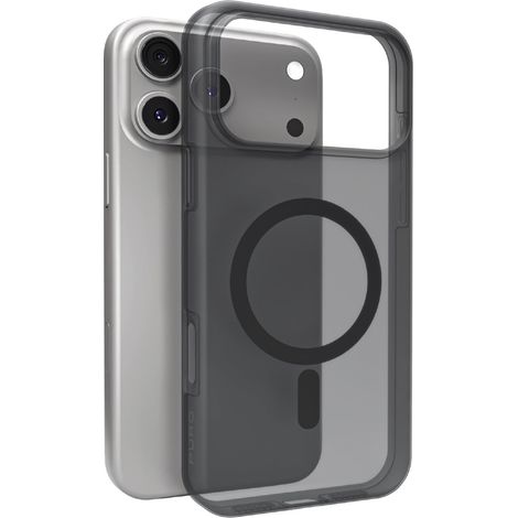 PURO PUIPC17P63DAYLBLK funda para teléfono móvil Negro, Transparente (1/2)