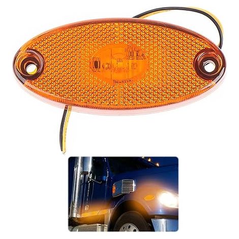 Feux De Gabarit Camping Car, Feu Position, Automobile pour Remorque,Camion (1/5)