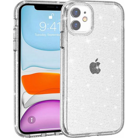 Schutzhülle für iPhone 11 Glitzernde Schutzhülle + Glas (1/5)