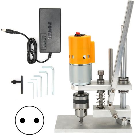 Perceuse d'établi, bonne stabilité, moteur à noyau en cuivre pur, facile à utiliser, Mini Durable pour le bricolage à usage domestique (1/5)