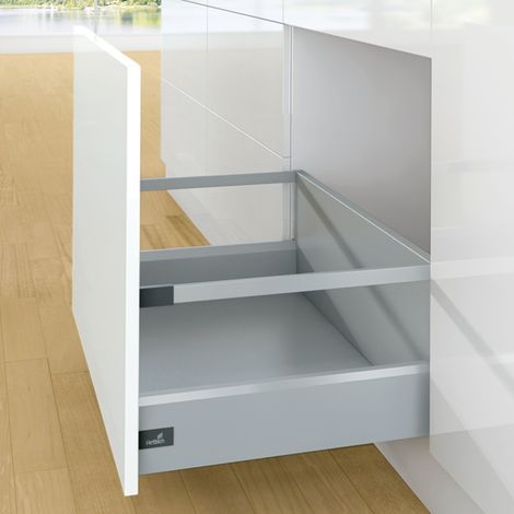 Kit arcitech 126 avec bandeaux hauteur 282 - Décor : Argent - Longueur : 400 mm - HETTICH (1/3)