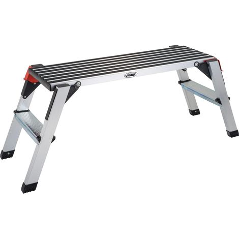 Tréteau en aluminium de sécurité – Charge maximale 150 kg – Dimensions L 950 x P 300 x H 490 mm – V4638 (1/5)