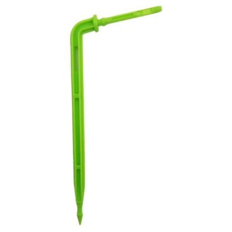 Kit d'arroseurs automatiques micro-irrigation 360° 180° 90° pour arbres fruitiers et fleurs, 100 pièces avec flèches vertes goutte-à-goutte 3/5, système d'irrigation efficace