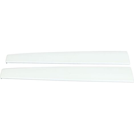 Jeffergarden Couverture de tableau de bord, accessoires de remplacement pour Tesla modèle 3 Y 2020-2023, blanc