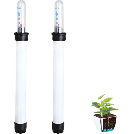 Stück Wasserstandsanzeiger, Bodenfeuchtigkeitsmesser, Pflanzenwasseranzeiger, Pflanzenhygrometer, Bewässerungsmonitor für Garten, Rasen, Landwirtschaft (22,8 cm)