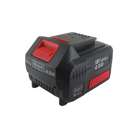 Lithium-Ionen-Akku 18V 4,0Ah Scheppach Für Rasentrimmer LMB400, GS18-3LI, TT40-LI18V, Kantenschneider RT2300, Heckenschere HTB400