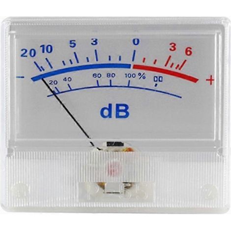Connecteur de vumètre amélioré. connecteur audio de niveau dB. indicateur de niveau d'amplificateur de puissance (1/5)