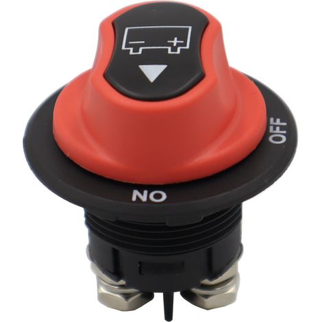 50A/100A/200A/300A Gleichstrom-Batterieschalter mit nicht abnehmbarer schwarzer Abdeckung für Pkw/Wohnmobil (100A) (1/5)