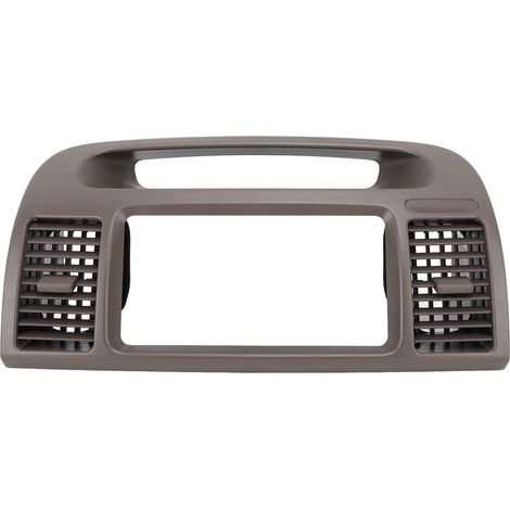 Panneau de sortie d'air central pour tableau de bord - Ensemble de cache pour grille d'aération de climatisation avant de voiture - Pièce de rechange pour Toyota Camry XV30 (2001 à 2006) (1/5)