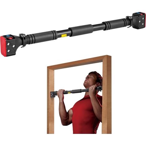 Pull-Up Bar For Door Frame Chin Up Bar Upper Body Workout Adjustable Portable Training Pull-Up Bars Bars without Screw - Adjustable Width Locking Mechanism (1/5)
