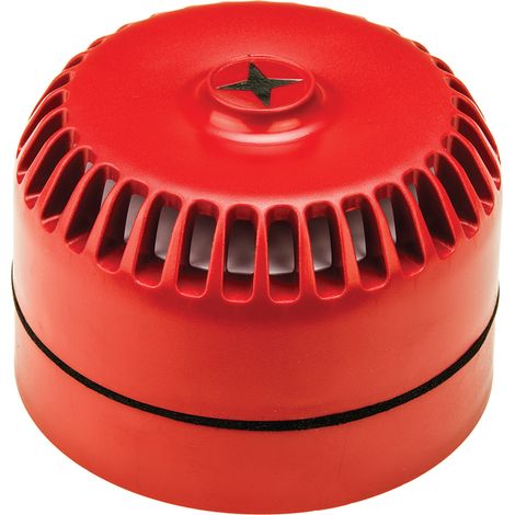 Avertisseur sonore Rouge Eaton série Fulleon, ROLP Maxi, 9  28 V c.c., 107dB IP65 ( Prix pour 1 )