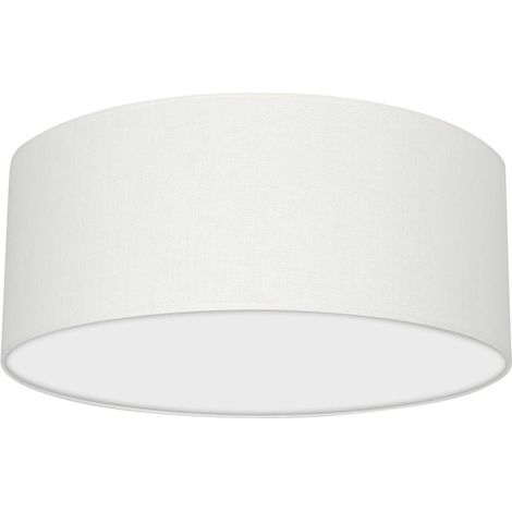 Plafonnier Milagro Albion blanc tissu 50 cm 3xE27 IP20 (1/5)