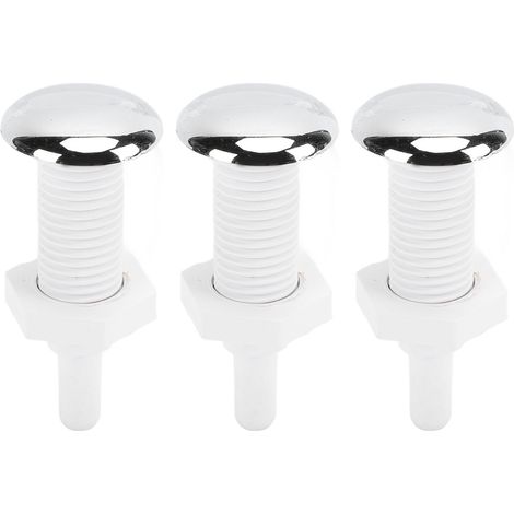 PVC-Luftdüse für Badewanne, 30 mm, Ersatz-Sprudeldüse für Whirlpool und Pool, 3er-Pack