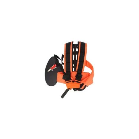 Accesorio para desbrozadora ZVD, arnés de esfuerzo ajustable y cómodo, arnés de hombro práctico y cómodo para desbrozadoras, cortacéspedes y máquinas de jardinería universales - Crezuo (1/4)