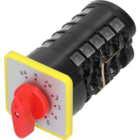 Commutateur de transfert universel à 8 positions 110-380 V 16 A LW5D-16TM705/5 (1/5)