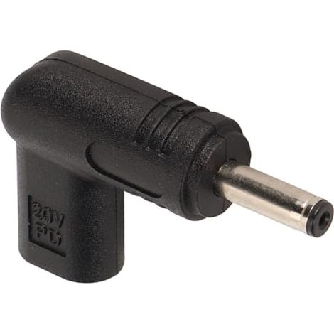 Adaptateur secteur USB-C femelle vers CC 4,0 x 1,35 mm, professionnel et efficace, 100 W, pour ordinateur portable (1/5)