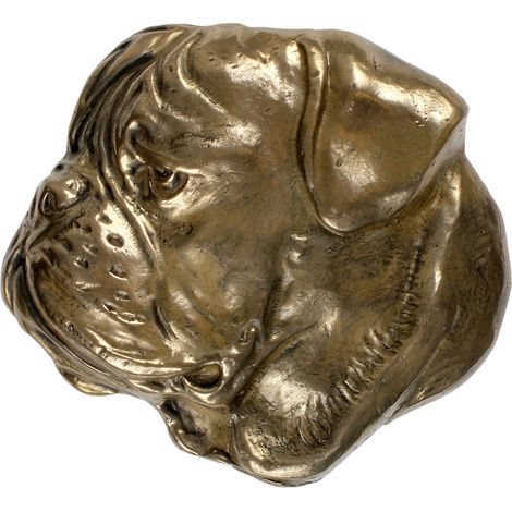 Bullmastiff, Bulmastiff: una placa conmemorativa con un perro, una nota de agradecimiento personalizada, un premio, un diploma con una dedicatoria de la marca Art-Dog. (1/3)