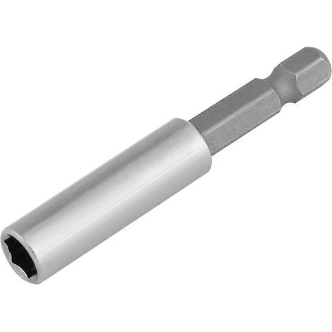 1 Stück magnetischer Schraubendreher-Verlängerungs-Steckschlüssel-Bohrbithalter 1/4" Sechskant-Elektrowerkzeug 60 mm
