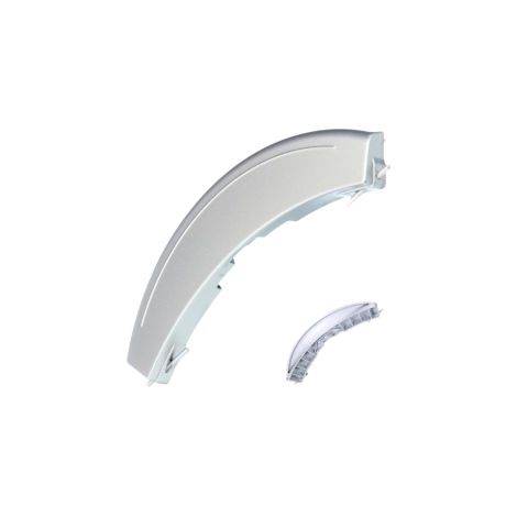 Manilla de puerta gris metÃ¡lica con ejes 00490903 BOSCH