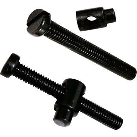 Ensemble de 2 kits de vis de tension de chaîne pour tronçonneuses 405 et 5016 - Pièces et accessoires pour outils de jardin