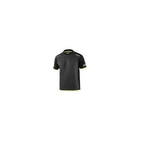SPARCO T-SHIRT TUCSON GREY YELLOW TG S