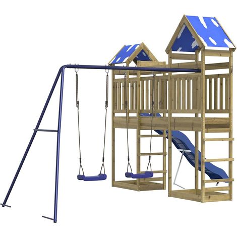 Outdoor Playset Impregnated Wood Pine vidaXL (1/5)