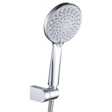 Douche manuelle 25-26 pouces, 6 types de jets, haute pression, économie d'eau, effet pluie (1/4)