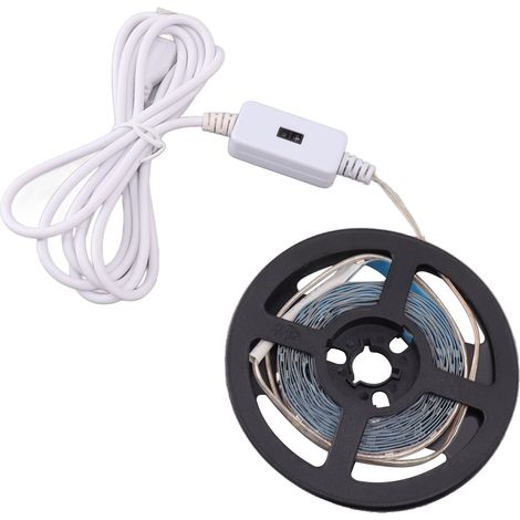 LED-Pflanzenlampe mit USB-Anschluss, Vollspektrum, einstellbar, 5 V, rahmenloses Panel (1/5)