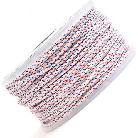 Corde lanceur nylon Ø 3 mm x 100 m Cordon 16 fuseaux (1/4)