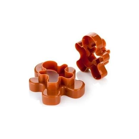 Emporte-pièces Bonhomme De Pain D'épices Delícia Créez Des Biscuits Parfaits Avec 4 Tailles Différentes. - Tescoma (1/2)