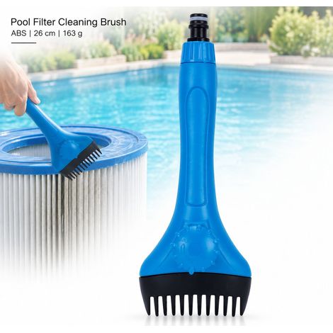 Brosse de Nettoyage pour Filtre de Piscine ABS Compacte 26cm Outil Détachable Efficace pour Spa et Bassin Accessoire Indispensable (1/5)