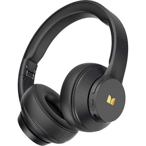 Monster Mission100 Over-Ear-Kopfhörer, tragbarer Stereo-Sound, Bluetooth-Kopfhörer mit KI-Geräuschunterdrückung, kabellos (1/4)