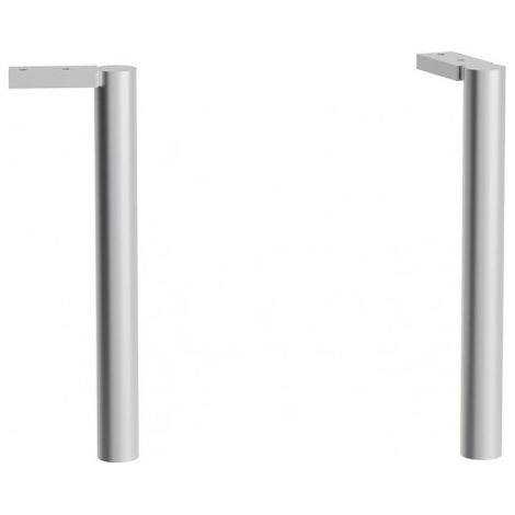 BASE DE PIED POUR PRO S Set : 2 pièces, hauteur 293 mm, aluminium el LAUFEN