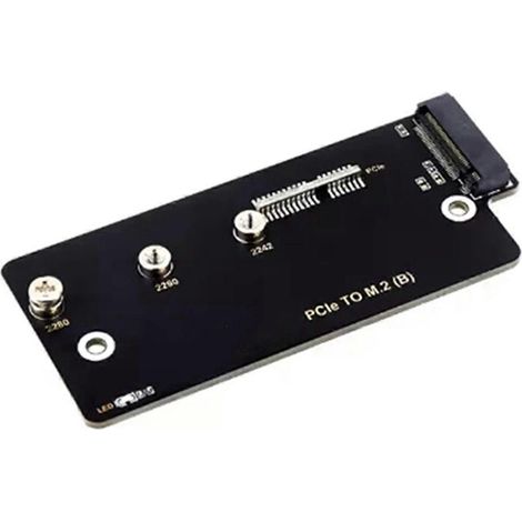 CM4 NVMe PCIe zu M.2 SSD HAT Erweiterungskarte (1/5)