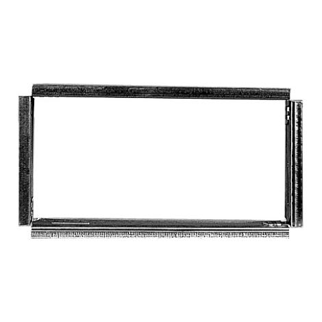 Elément de contre-cadre acier galvanisé pour grille séries AL3xC / UFxB NATHER 960321