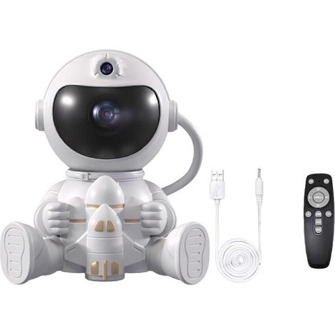 Lampe projecteur LED en plastique ABS, veilleuse ciel étoilé, projecteur style astronaute 3