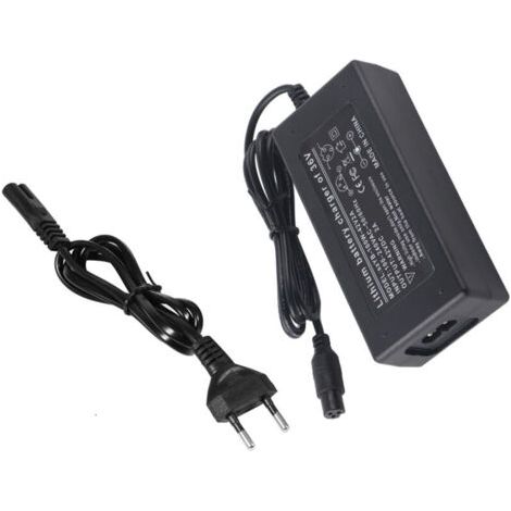 Lithium battery AC adapter, safe charger for electric balance scooter with