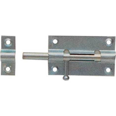 6 x BL CATENACCIOLO A CANNONE FERRO ZINCATO 100MM