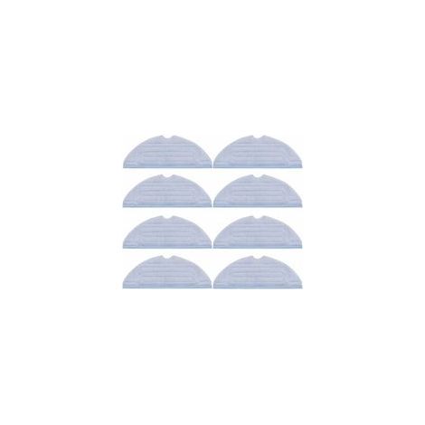 Lot de 8 vadrouilles interchangeables pour robot aspirateur – Compatible avec modèles Roborock S7, S7+, S7 Pro Ultra, S7 MaxV, S7 MaxV Plus, S7 MaxV Ultra et S8 – Chiffons en microfibre lavables et ré (1/5)