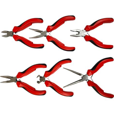 Argento mini szczypce 125mm 6szt etui (1/2)