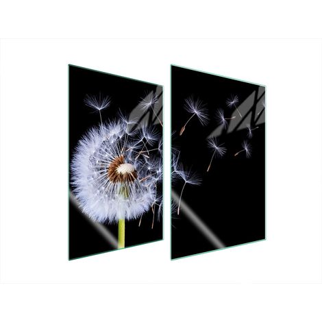 PLACA PROTECTORA DE VIDRIO PARA COCINA 2x35x52 FLOR (1/5)
