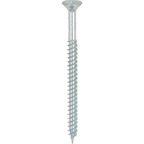 TIMco Twin Thread Zinc Countersunk Woodscrew 6 x 2 Qty 200