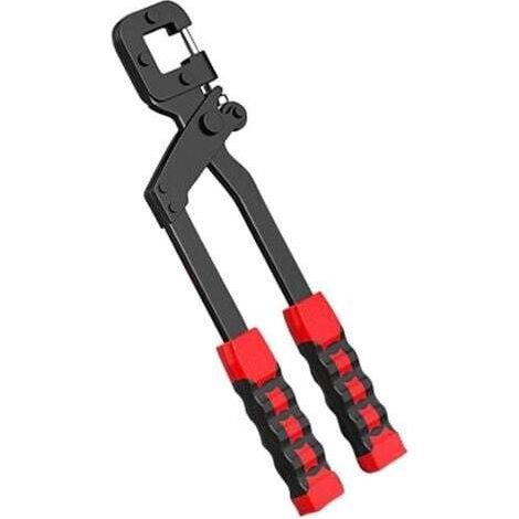 Pince à sertir pour boulons en métal - Outil de poinçonnage pour cloisons sèches efficaces et cadre en acier léger (1/5)